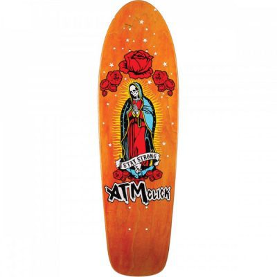 Atm Mary Cruiser Orange Skateboard Deck