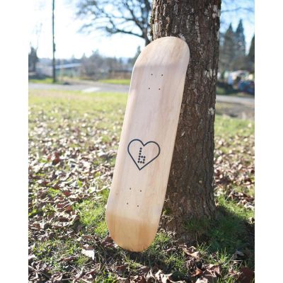 Braille - I Heart Braille Skateboard Deck