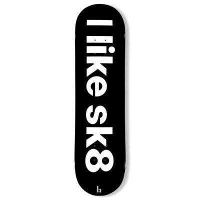 Braille I Like Sk Skateboard Deck