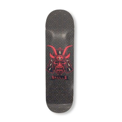 Braille Reimagined Classics: Samurai Skateboard Deck