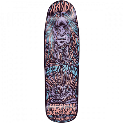 Heroin Mandy X Newell Skateboard Deck