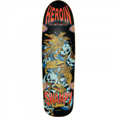 Heroin Swampy Gators Skateboard Deck