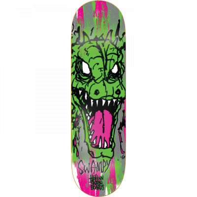 Heroin Swampy Savages Skateboard Deck