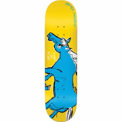 Krooked Anderson Lurn To Ride Skateboard Deck