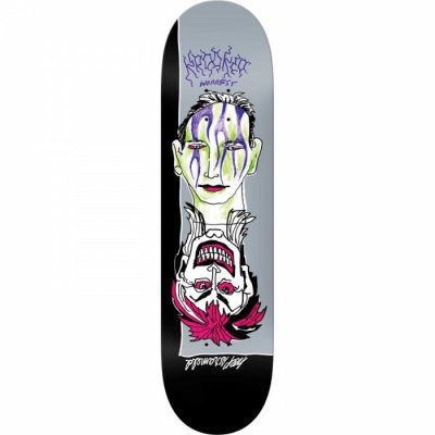 Krooked Worrest Satans Service Slick Skateboard Deck