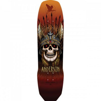 Powell Peralta Anderson Heron Skull Rust Skateboard Deck