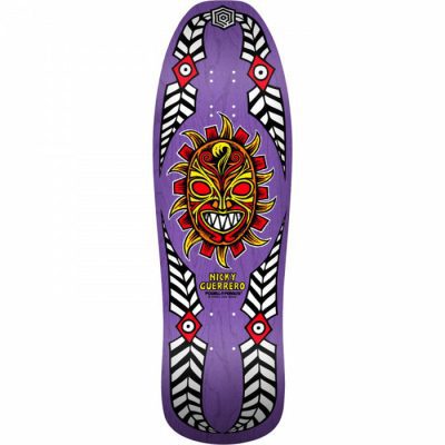 Powell Peralta Guerrero Mask Purple Skateboard Deck