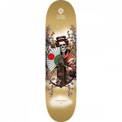 Powell Peralta Yosozumi Samurai Gold Skateboard Deck