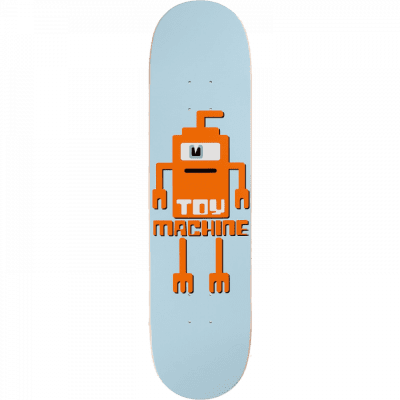 Toy Machine Binary Orange Skateboard Deck