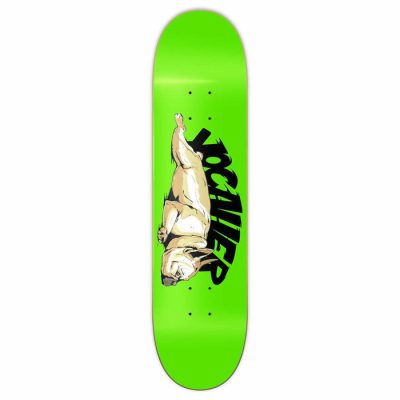 Yocaher Lazy French Bulldog Skateboard Deck